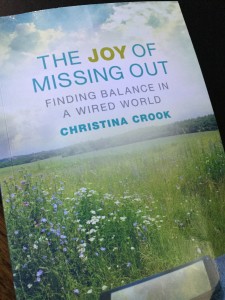 Book: The Joy of Missing Out by Christina Crook JOMO