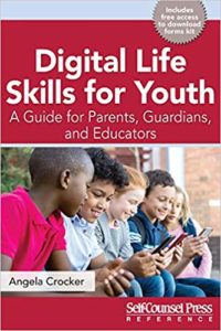 Book cover: Digital Life Skills for Youth: A Guide for Parents, Guardians, and Educators