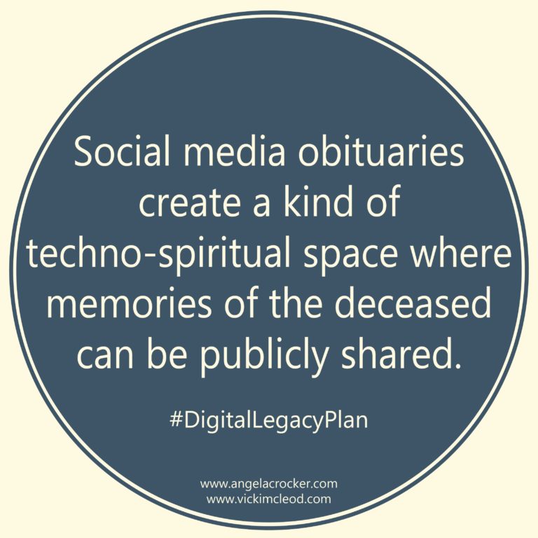Social Media Obituaries - Angela Crocker